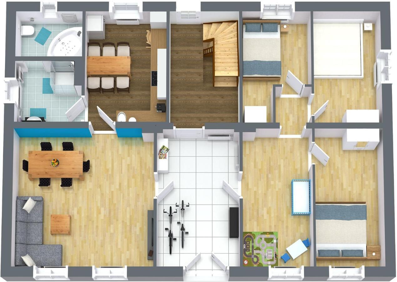 Ferienwohnung Pasewalk, 110 Qm Mit Geschirrspueler Papendorf  Экстерьер фото